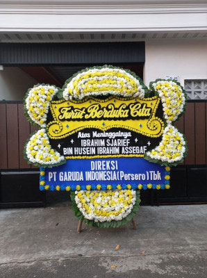 Papan Bunga Duka di Kayoa Selatan